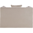 Bowery Hill Contemporary Beige Chenille Fabric Upholstered Chair
