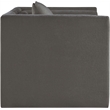Bowery Hill Contemporary Grey Chenille Fabric Upholstered Chair