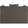 Bowery Hill Contemporary Grey Chenille Fabric Upholstered Chair