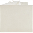 Bowery Hill Contemporary Cream Chenille Fabric Upholstered Sofa