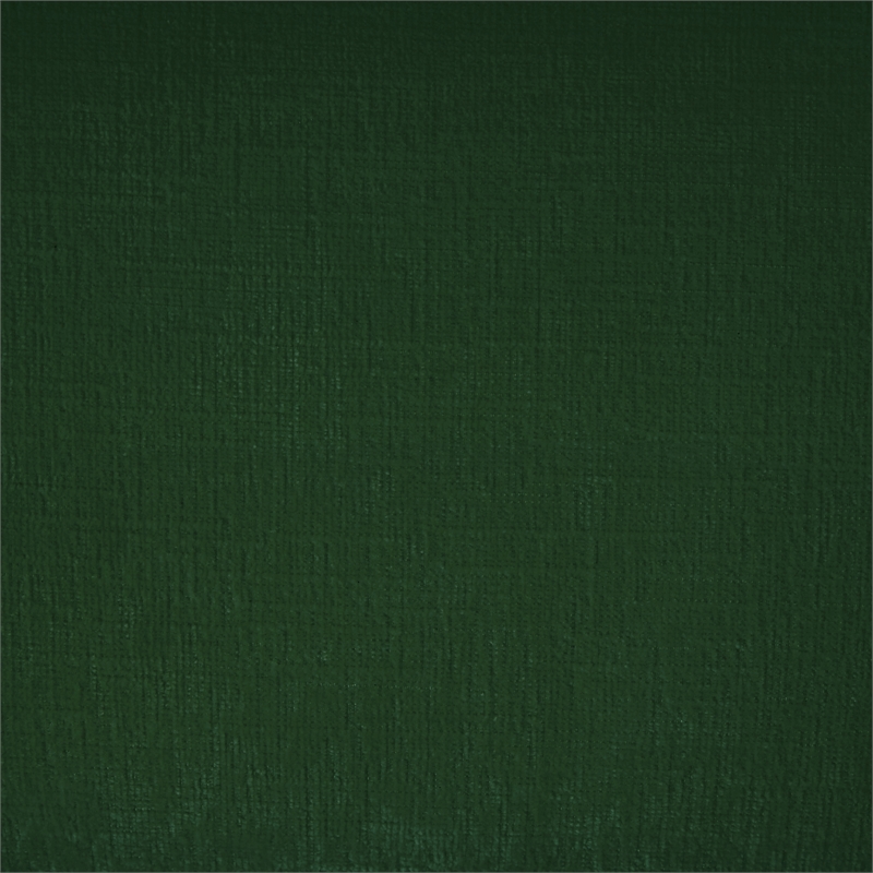 Bowery Hill Contemporary Green Chenille Fabric Upholstered Sofa