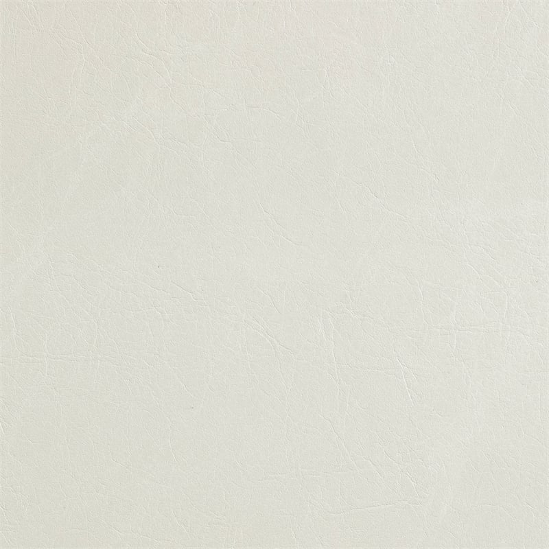 Bowery Hill Contemporary Rich Cream Vegan Leather Accent Chair