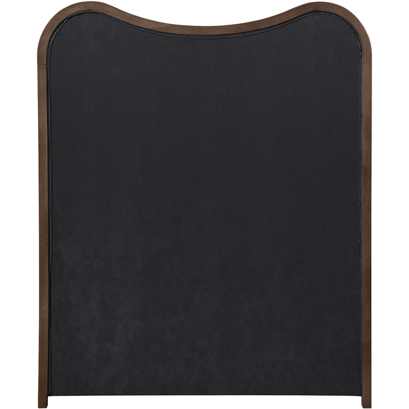 Bowery Hill Contemporary Beige Linen Textured Fabric Upholstered Twin Bed