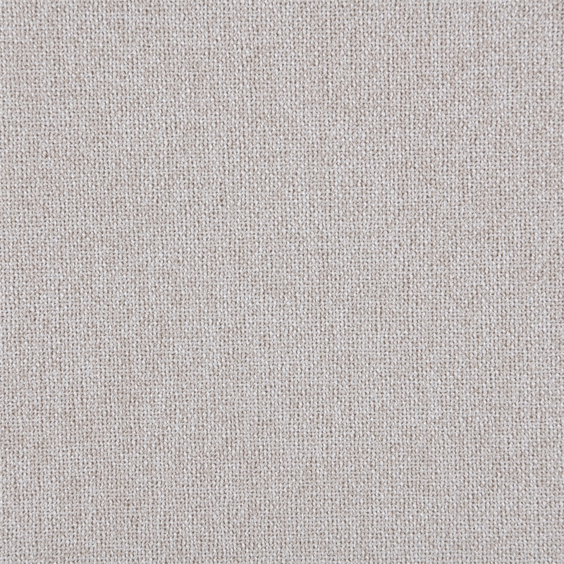 Bowery Hill Contemporary Beige Linen Textured Fabric Upholstered Twin Bed