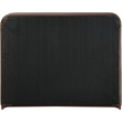Bowery Hill Contemporary Brown Durable Velvet Upholstered King Bed