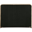 Bowery Hill Contemporary Beige Durable Velvet Upholstered King Bed