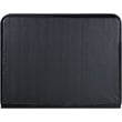 Bowery Hill Contemporary Black Durable Velvet Upholstered Queen Bed