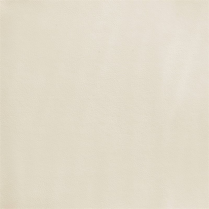 Bowery Hill Contemporary Cream Vegan Leather Upholstered Accent Chair