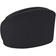 Bowery Hill Contemporary Black Chenille Fabric Upholstered Chair