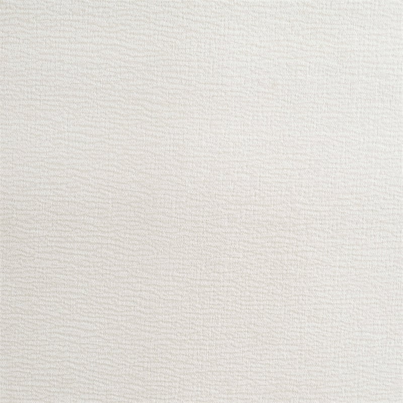 Bowery Hill Contemporary Cream Chenille Fabric Upholstered Chair