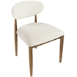 Bowery Hill Contemporary Beige Performance Fabric Dining Side Chair (Set of 2)
