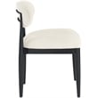 Bowery Hill Contemporary Beige Performance Fabric Dining Side Chair (Set of 2)