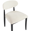 Bowery Hill Contemporary Beige Performance Fabric Dining Side Chair (Set of 2)