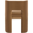 Bowery Hill Saddle Velvet Performance Fabric Dining Chair (Set of 2)