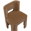 Bowery Hill Saddle Velvet Performance Fabric Dining Chair (Set of 2)