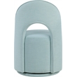 Bowery Hill Contemporary Lt Blue Linen Textured FabricDining Chair (Set of 2)