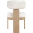 Bowery Hill Contemporary Natural Linen Textured Fabric Dining Chair (Set of 2)