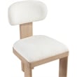 Bowery Hill Contemporary Natural Linen Textured Fabric Dining Chair (Set of 2)