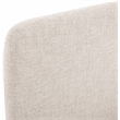 Bowery Hill Contemporary Beige Linen Textured Fabric Twin Bed