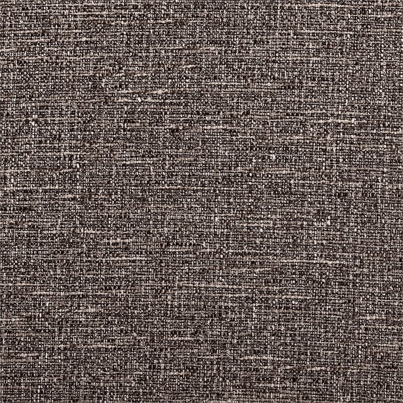 Bowery Hill Contemporary Brown Linen Textured Fabric Twin Bed