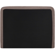 Bowery Hill Contemporary Soft Brown Chenille Fabric Full Bed