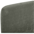 Bowery Hill Contemporary Soft Green Chenille Fabric Full Bed