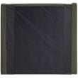 Bowery Hill Contemporary Green Velvet Upholstered Twin Fully Slatted Bed