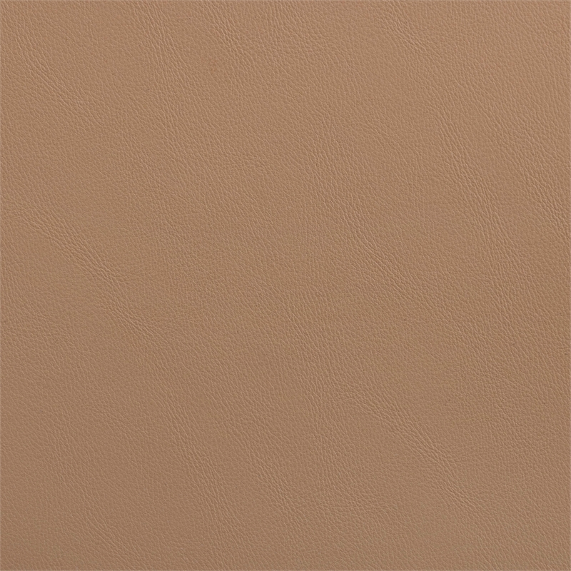 Bowery Hill Contemporary Cognac Vegan Leather Upholstered Dining Chair
