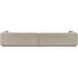 Bowery Hill Contemporary Beige Fabric Upholstered 2-Oiece Modular Sofa