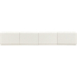 Bowery Hill Contemporary Cream Fabric Upholstered 4-Oiece Modular Sofa