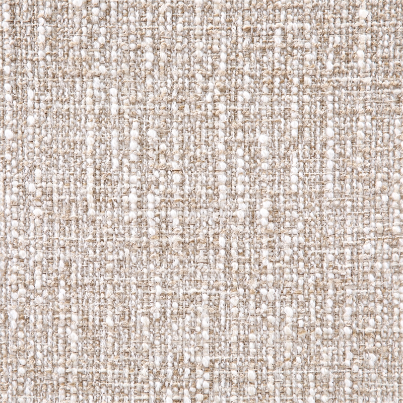 Bowery Hill Contemporary Beige Linen Textured Fabric Dining Chair (Set of 2)