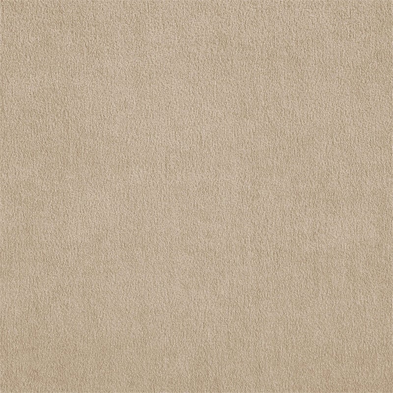 Bowery Hill Contemporary Beige Chenille Upholstered Modular Left Arm Chair