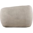 Bowery Hill Contemporary Soft Beige Fabric Upholstered Chair