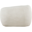 Bowery Hill Contemporary Soft Cream Fabric Upholstered Chair