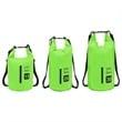 Bowery Hill Contemporary 7.9 gal PVC Dry Bag with Zipper in Green