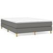Bowery Hill Contemporary Full Engineered Wood Bed Frame in Dark Gray