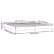 Bowery Hill Contemporary King Engineered Wood Bed Frame in Light Gray