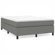 Bowery Hill Contemporary Engineered Wood Bed Queen Frame in Dark Grey