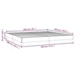 Bowery Hill Contemporary Engineered Wood King Bed Frame in Light Grey