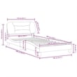 Bowery Hill Modern / Contemporary Twin Bed Frame in White Finish