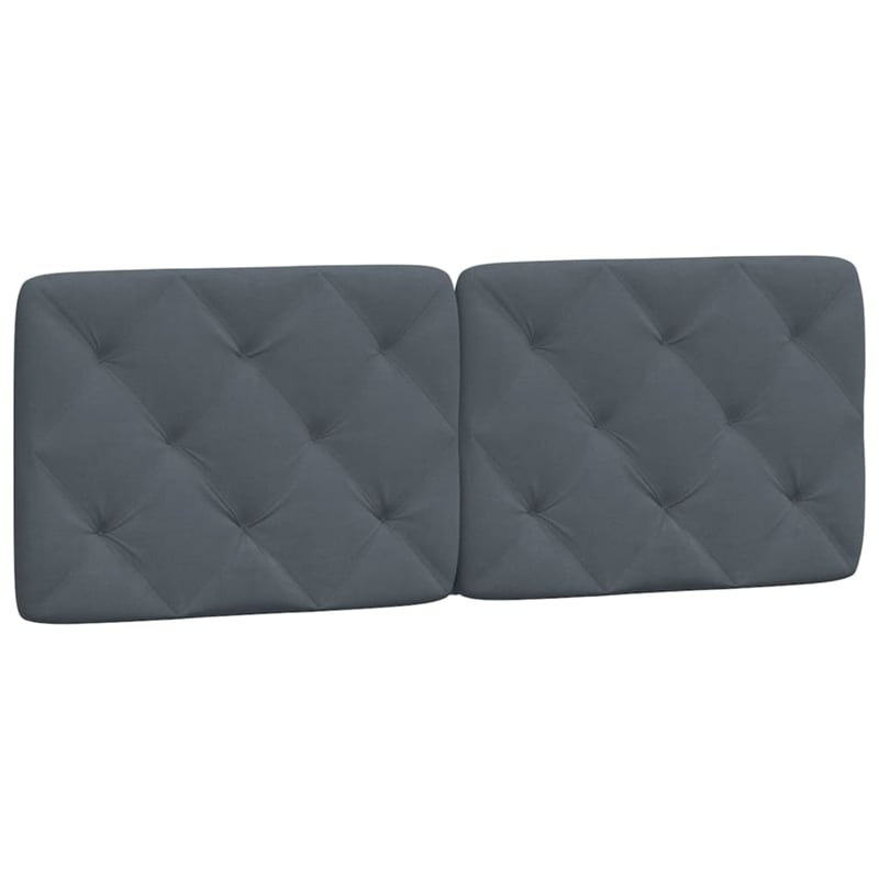 Bowery Hill Engineered Wood Full Bed Frame in Dark Gray Fabric