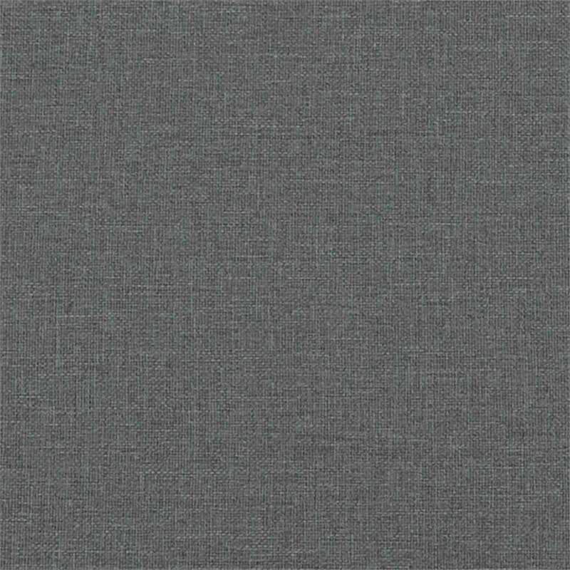 Bowery Hill Contemporary Engineered Wood King Bed Frame in Dark Gray