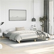 Bowery Hill Engineered Wood California King Bed Frame in Dark Gray