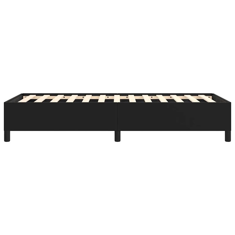 Bowery Hill Contemporary Engineered wood Twin Bed Frame in Black