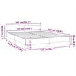 Bowery Hill Contemporary Velvet Full Bed Frame in Dark Gray Fabric