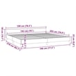 Bowery Hill Contemporary King Bed Frame With Headboard in Light Gray