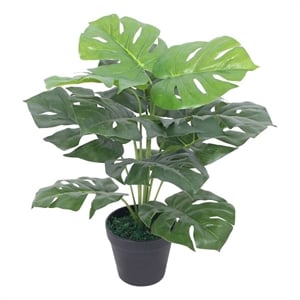 Bowery Hill Large Decorative Plastic Artificial Plant in Green