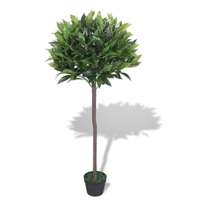 Bowery Hill Contemporary Plastic Medium Artificial Plant in Green