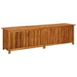 Bowery Hill Contemporary Solid Acacia Wood Storage Box in Brown
