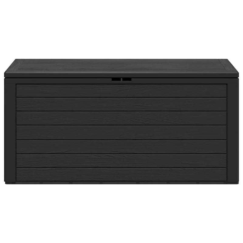 Bowery Hill Contemporary Polypropylene Storage Box in Anthracite